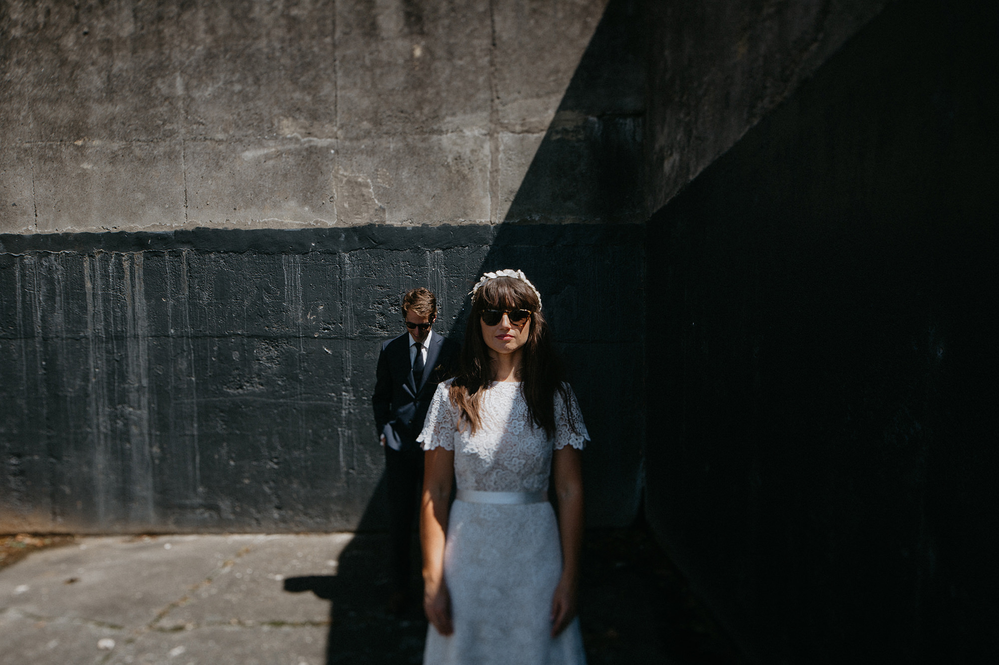 Auckland urban wedding